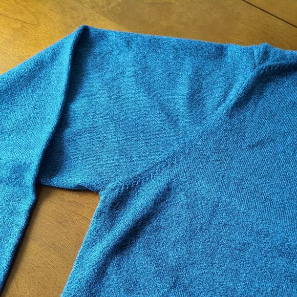 Geoffrey Beene Sweater Men’s XL Blue Acrylic Embroidered Square Retro Style - Picture 8 of 8